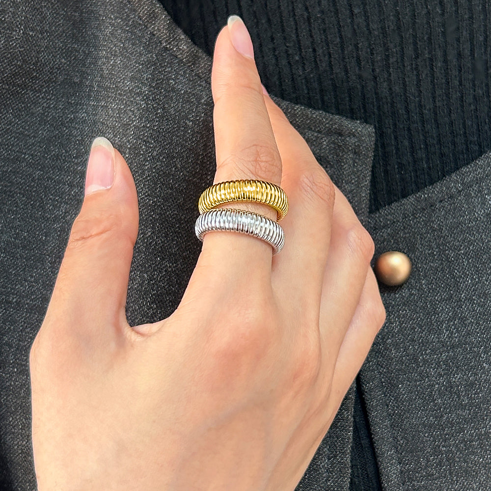 Pleated Ring
